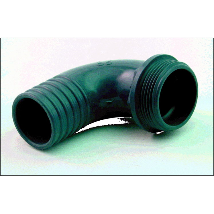 RCM Male Plastic Elbow 1 �"