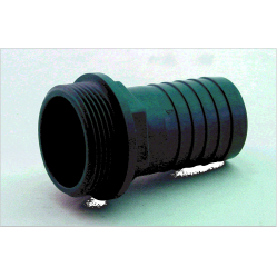 Male Plastic Hosetail 1 �"
