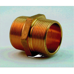 Brass Nipple 2"