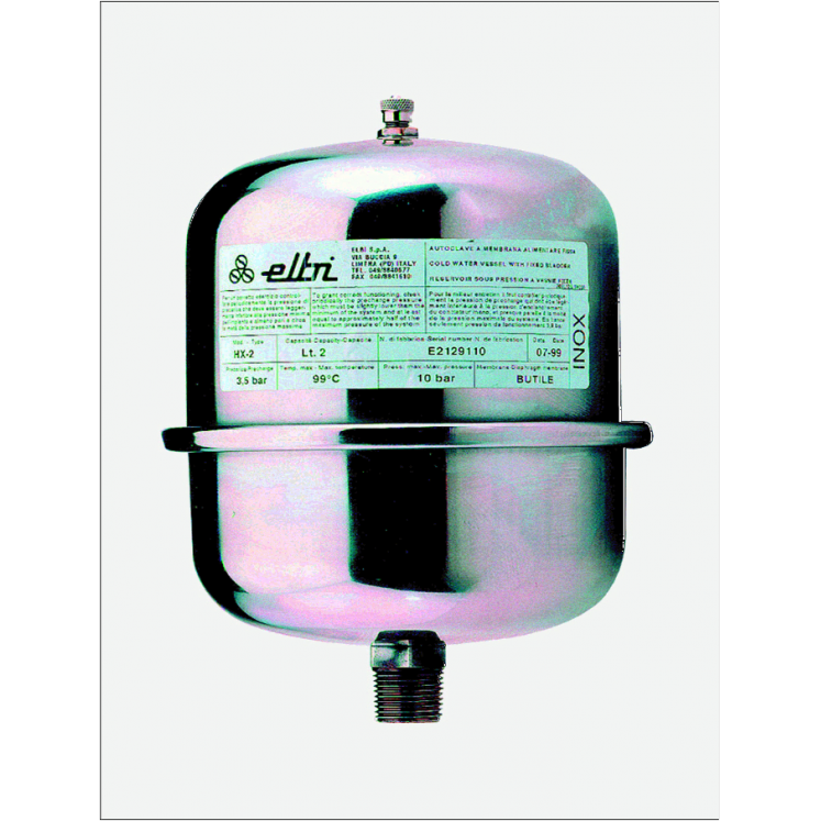 HX8 8 litre pressure vessel