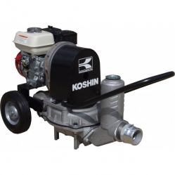2" Koshin Honda Petrol Powered Diaphragm Pump KDP-50x - (fitted with Honda GX160 5.5hp)