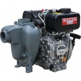 50mm pump powered by 4.8HP Yanmar diesel engine. Pull start