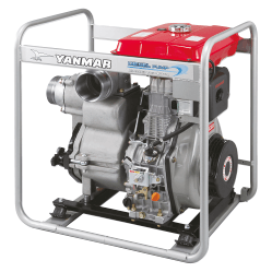 YANMAR 4" YDP40TN-E Diesel Trash Engine Type, Recoil/Electric Start Pump (1750 lpm)