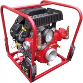 Fire engine with double piston primingCET PFP-30HP-KHL-2D High Volume Fire Pump - ATEX Zone 2