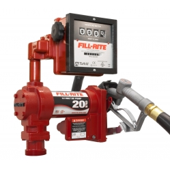 2" Fill-Rite Hi-Flow Transfer Pump w/ 901L Meter and Manual Nozzle -20 GPM