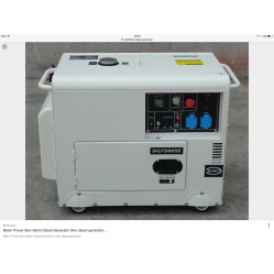 DG7500SE 5.3KVA Sleek Clamshell Supper Silent Diesel Generator