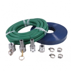 3" Hose Kit 6m Suction Hose 10m Layflat Hose
