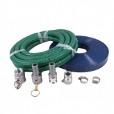 2" Hose Kit & 4 Cams: 10 metre 2" Layflat 2" x 6m suction 2" Cams A C D & E & 2 x bolt clamps