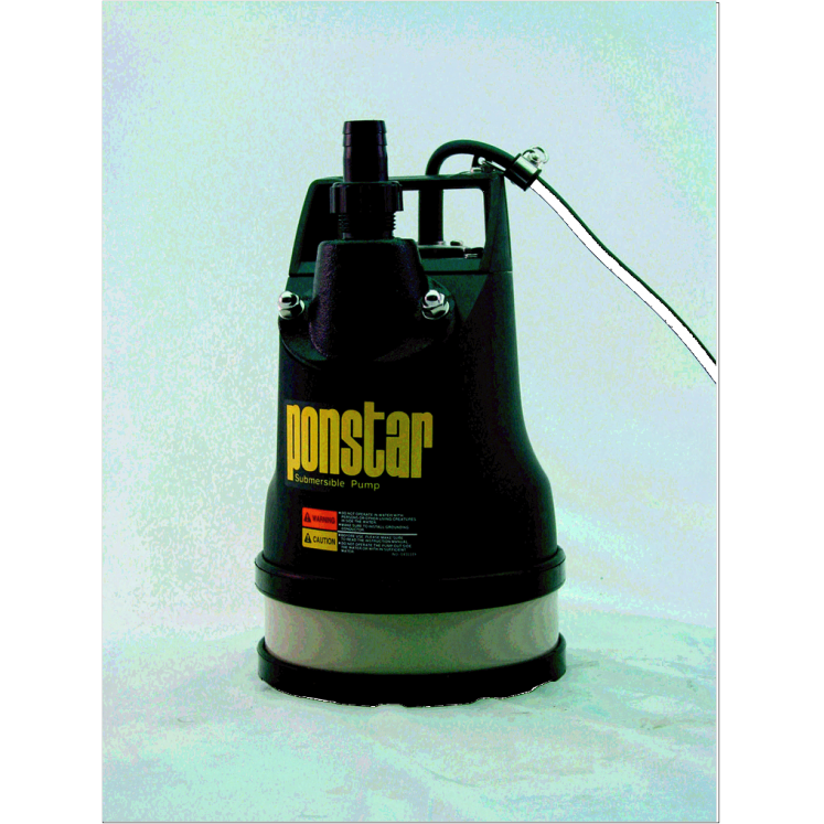 Ponstar 1" PXL52522 MANUAL 230v Residue pump