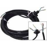 10m Replacement Pump Cables with Gland 1.5mm 3core 110v/230v