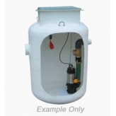 2" Internal Pipework 2 pumps freestanding
