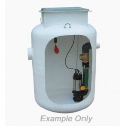 3" Internal Pipework 2 pumps freestanding
