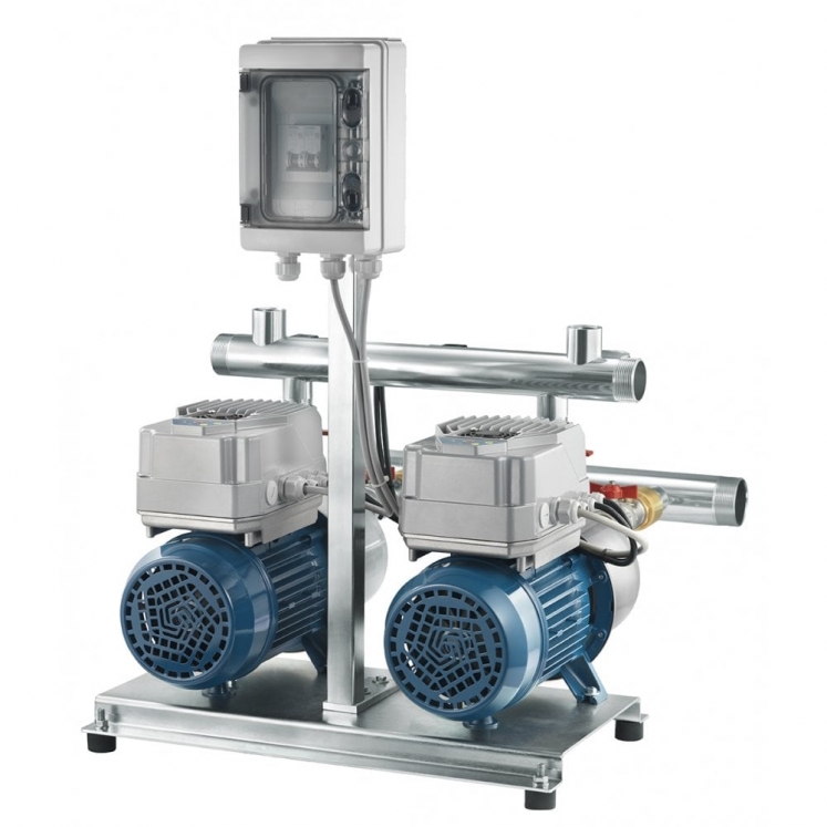2 Ultra S Twin Pump Variable Speed Booster Set -(2 U 3S-150/7T+EPIC 306 400v)